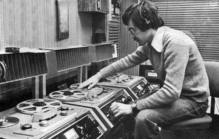 Setting up a tape machine