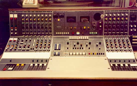 Studio B5's desk in 1984