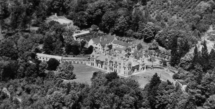 A view from the air, c.1960 A view from the air, c.1960