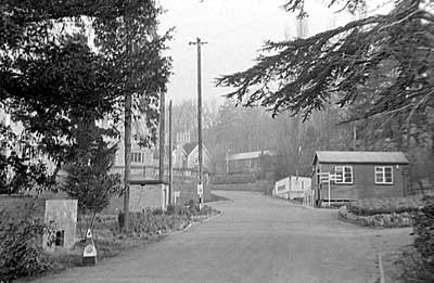 Approaching the main building