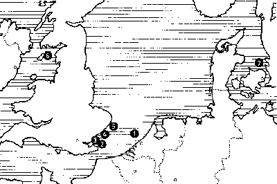 Map of Pirate stations Map of Pirate stations